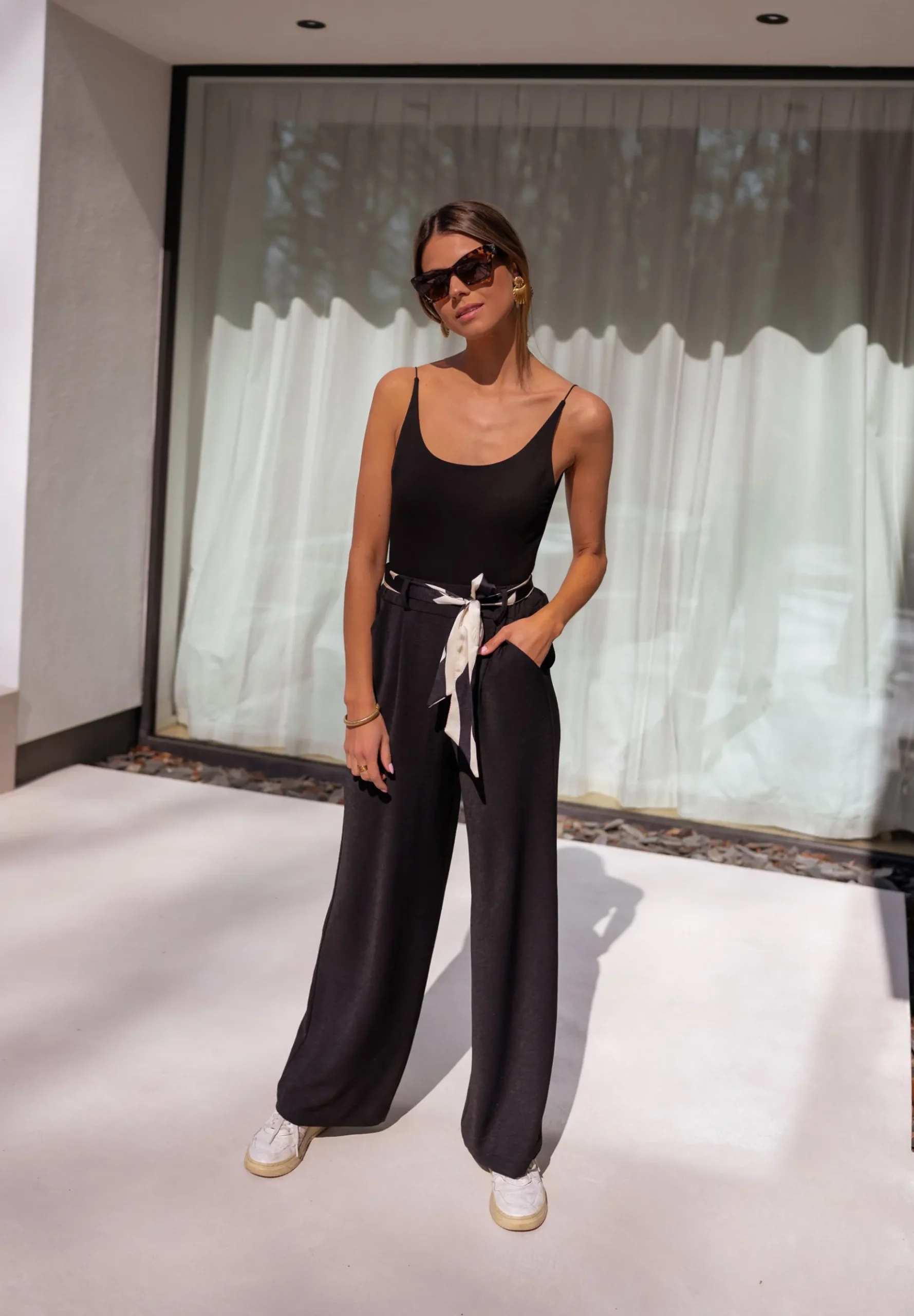 Hot Pantalon Vanina - noirEasy Clothes Femme Pantalons