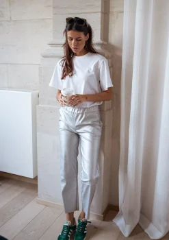 Flash Sale Pantalon Victoire - argentéEasy Clothes Femme Pantalons