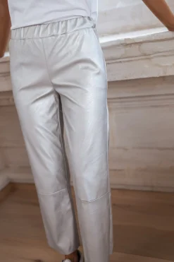 Flash Sale Pantalon Victoire - argentéEasy Clothes Femme Pantalons