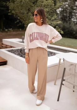 Cheap Pantalon Victor - beigeEasy Clothes Femme Pantalons