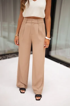 Cheap Pantalon Victor - beigeEasy Clothes Femme Pantalons