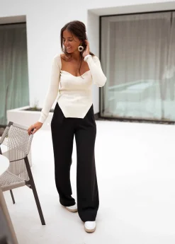 Store Pantalon Victor - noirEasy Clothes Femme Pantalons