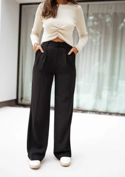 Store Pantalon Victor - noirEasy Clothes Femme Pantalons