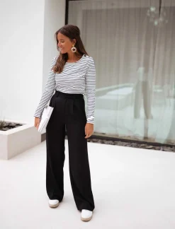 Store Pantalon Victor - noirEasy Clothes Femme Pantalons