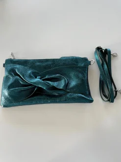 Clearance Pochette Amil - vert canard brillanteEasy Clothes Sacs & Pochettes