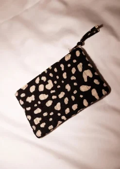 Flash Sale Pochette Amy - Noire à Tâches - Logo AmourEasy Clothes Sacs & Pochettes