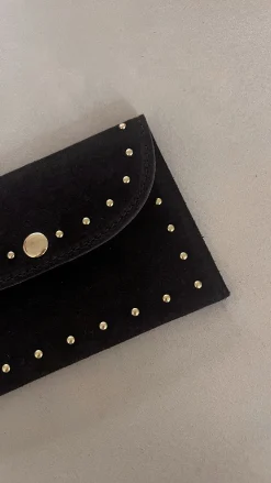 Cheap Pochette Bil - en cuir noirEasy Clothes Sacs & Pochettes