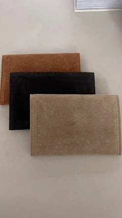 Cheap Pochette Bil - en cuir noirEasy Clothes Sacs & Pochettes