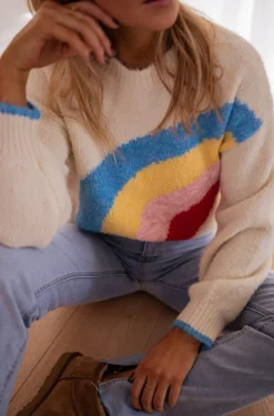 Shop Pull - Rainbow - couleurEasy Clothes Femme Pulls & Gilets