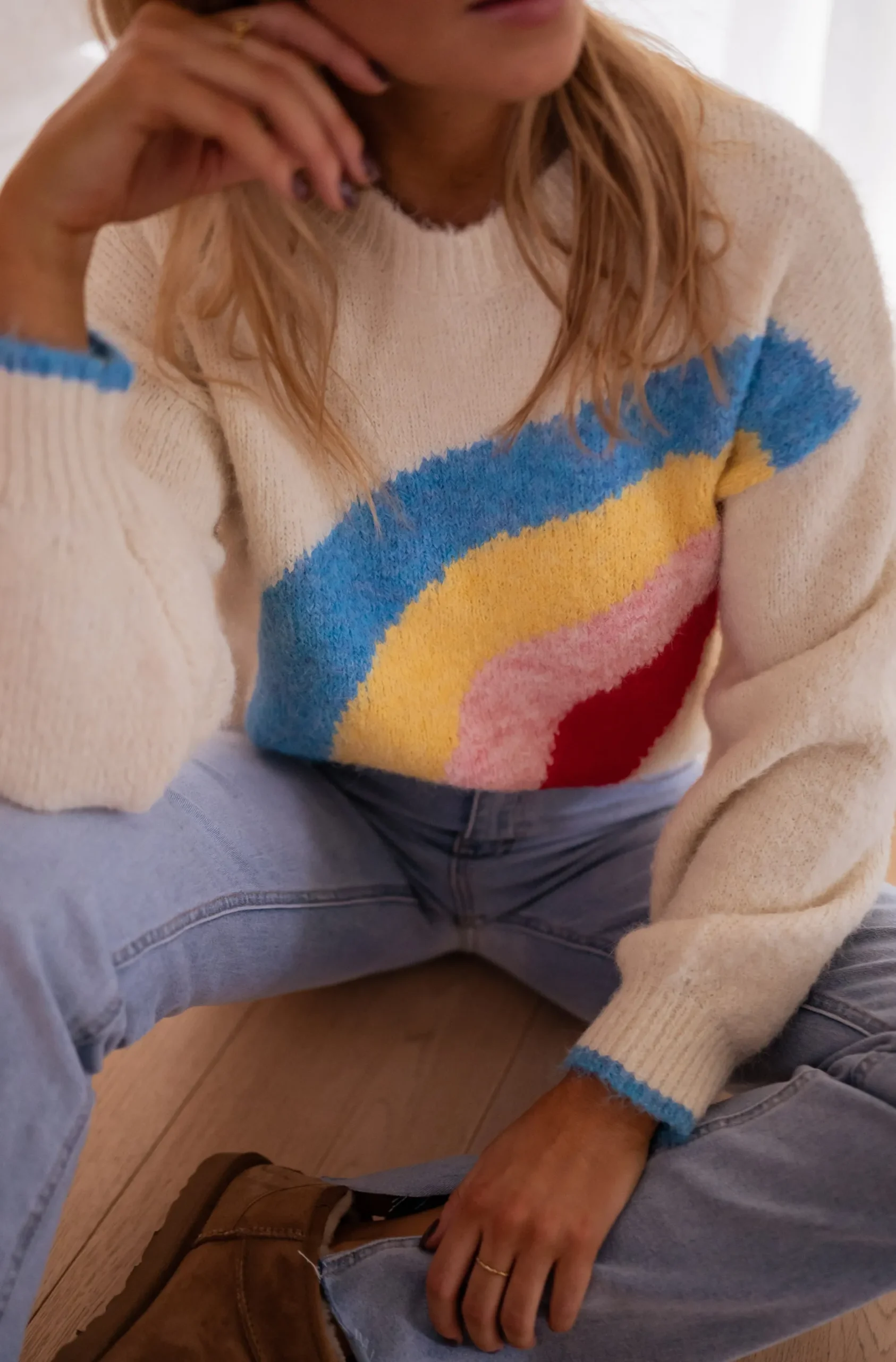 Shop Pull - Rainbow - couleurEasy Clothes Femme Pulls & Gilets