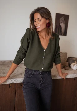 Best Sale Pull Aurélien - kakiEasy Clothes Femme Pulls & Gilets