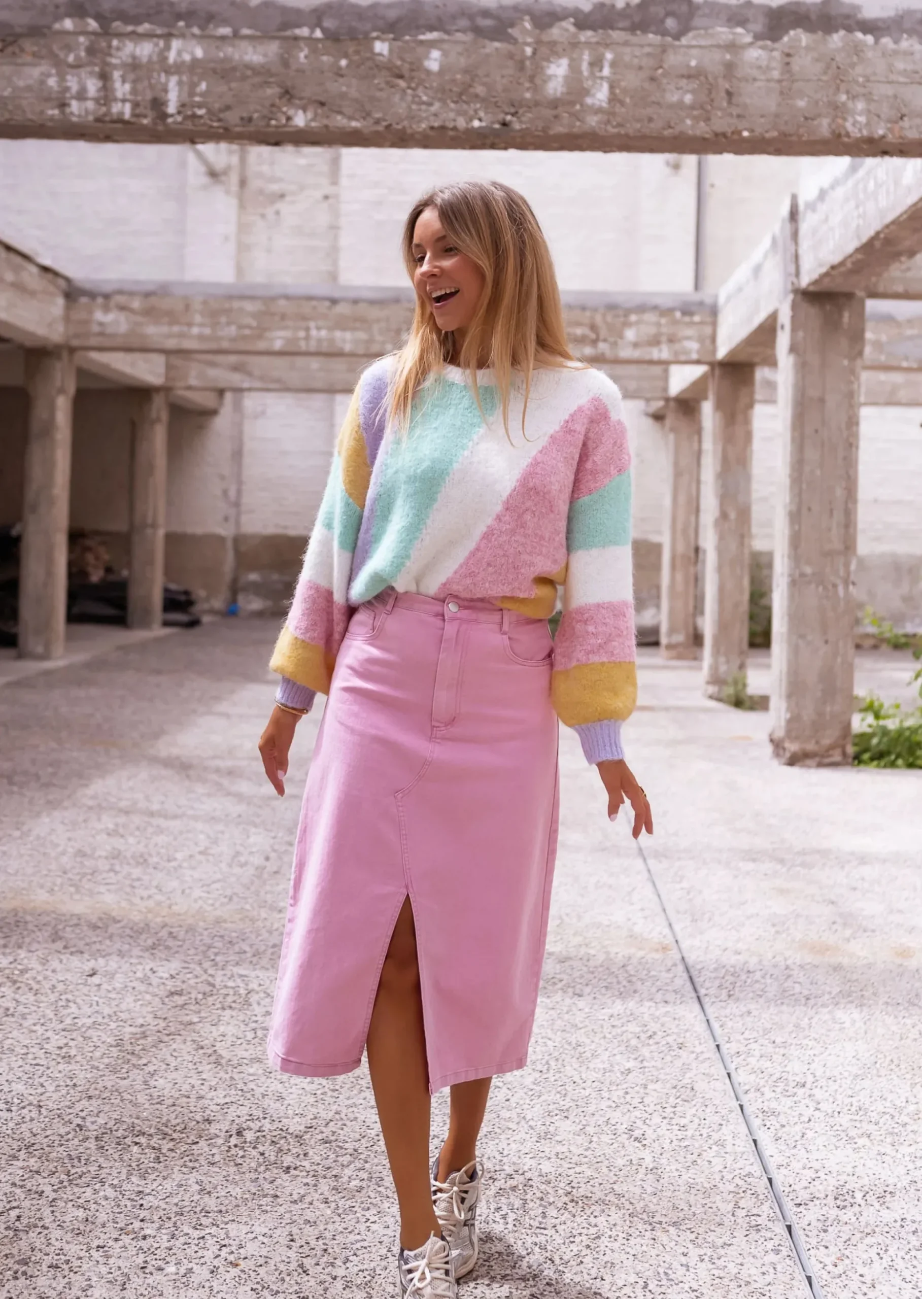 Discount Pull Bita Pastel - Doux & Confort - MutlicoloreEasy Clothes Femme Pulls & Gilets