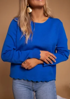 Best Pull Bleu Bess | Bords Nuages | Vêtements FemmeEasy Clothes Femme Pulls & Gilets