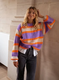 Store Pull Dalou - à lignesEasy Clothes Femme Pulls & Gilets