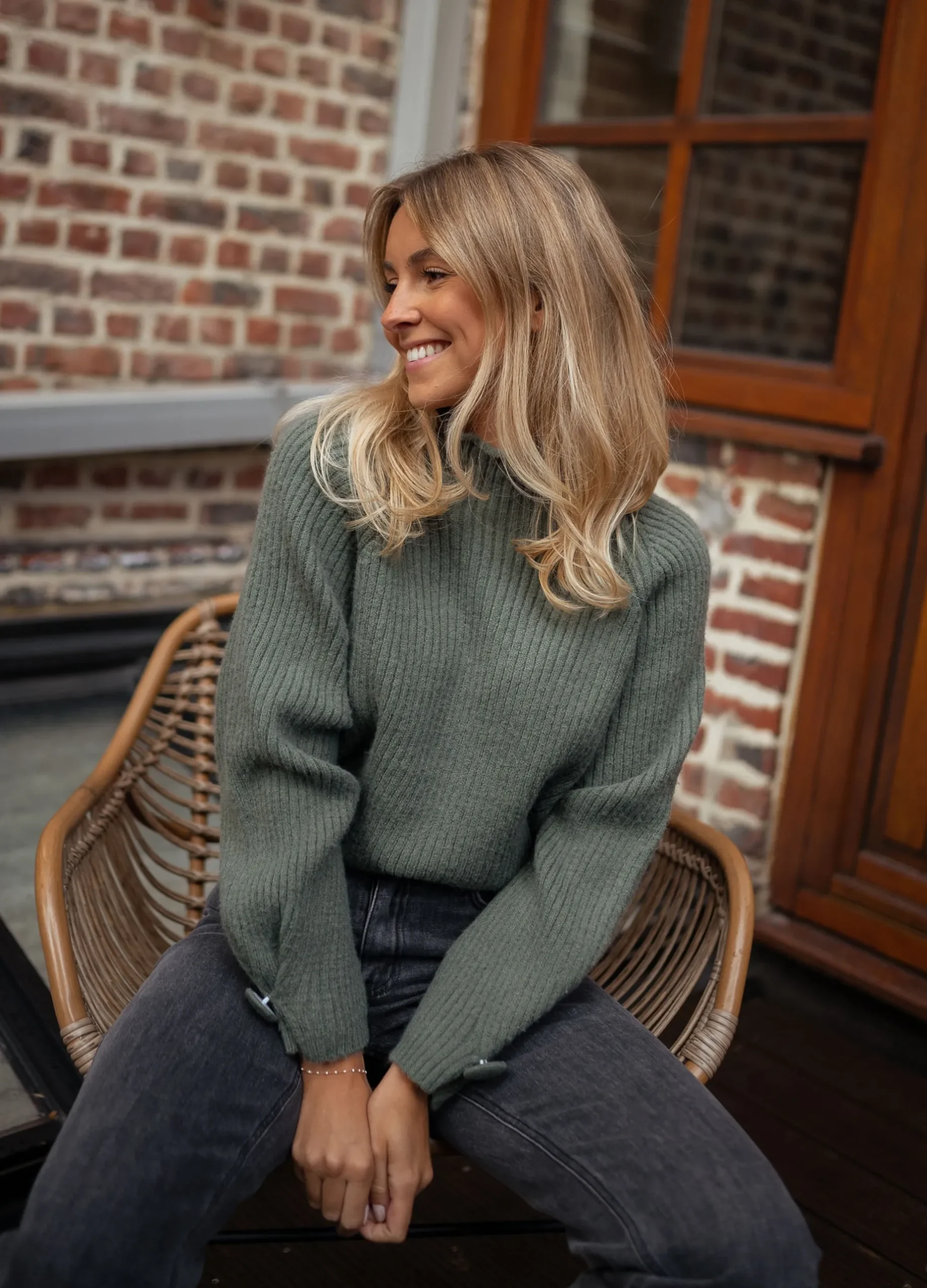 Discount Pull Dune - kakiEasy Clothes Femme Pulls & Gilets