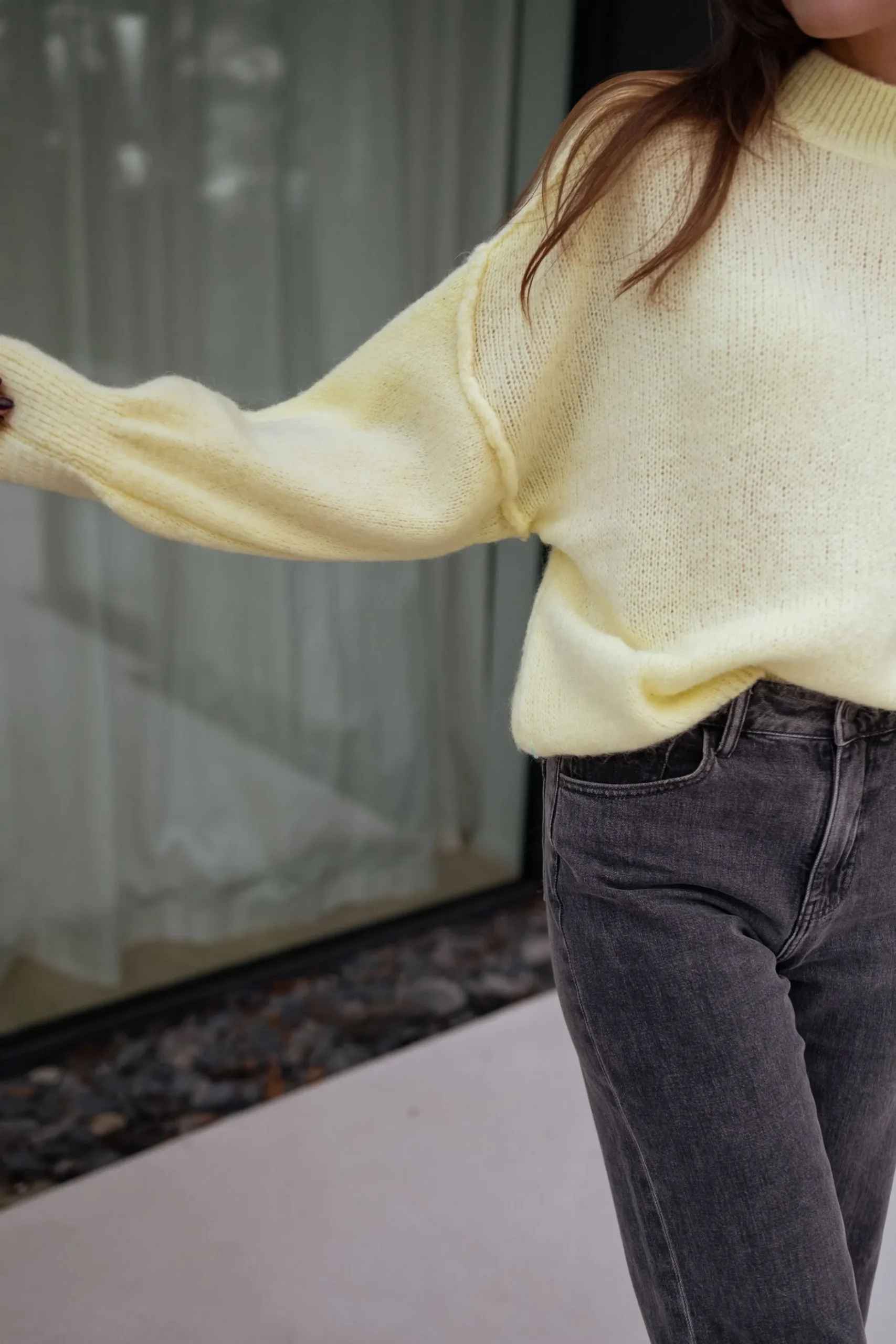 Clearance Pull Eden - jauneEasy Clothes Femme Pulls & Gilets