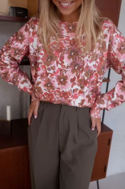 Best Pull Erica - rose à fleursEasy Clothes Femme Pulls & Gilets