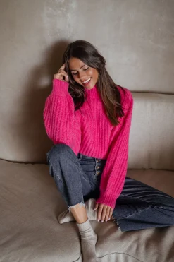 Best Pull Gabou - rose fuchsiaEasy Clothes Femme Pulls & Gilets