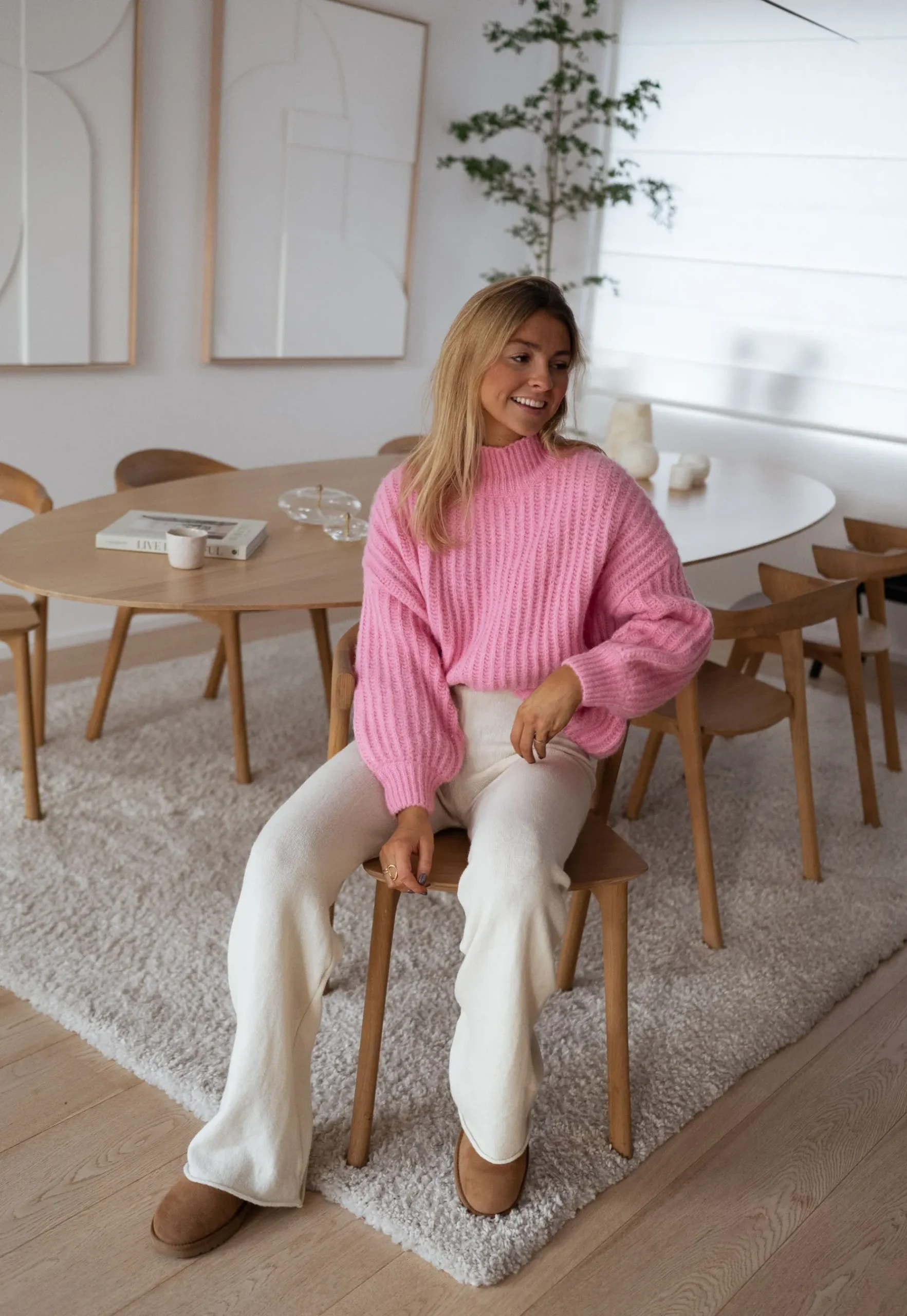 Flash Sale Pull Gabou - rose poudréEasy Clothes Femme Pulls & Gilets