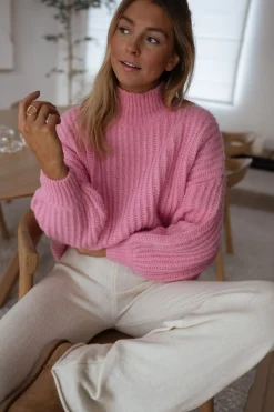 Flash Sale Pull Gabou - rose poudréEasy Clothes Femme Pulls & Gilets