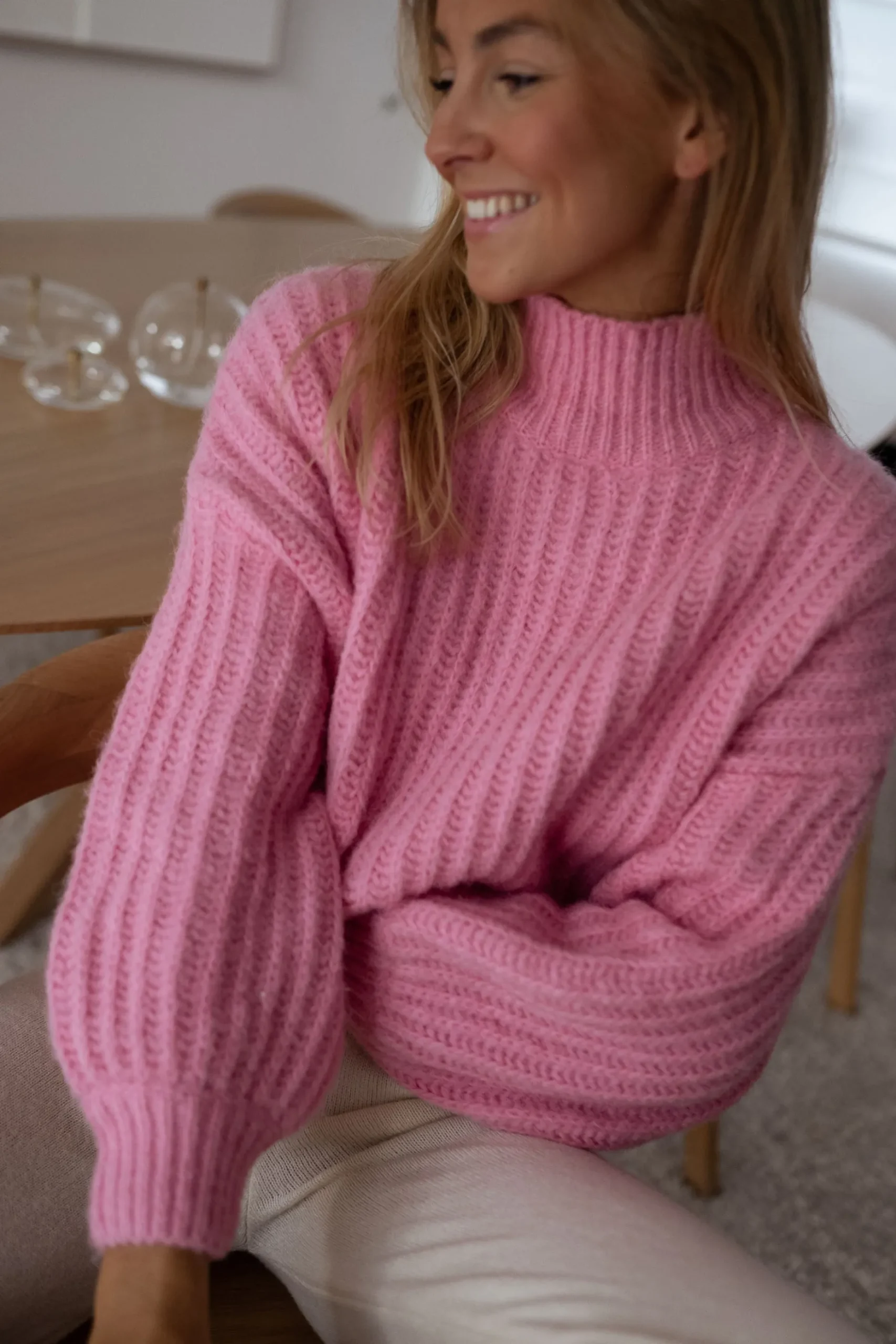 Flash Sale Pull Gabou - rose poudréEasy Clothes Femme Pulls & Gilets