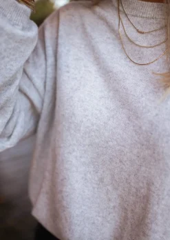 Shop Pull Iris - Cachemire Gris - Made In ItalyEasy Clothes Femme Pulls & Gilets