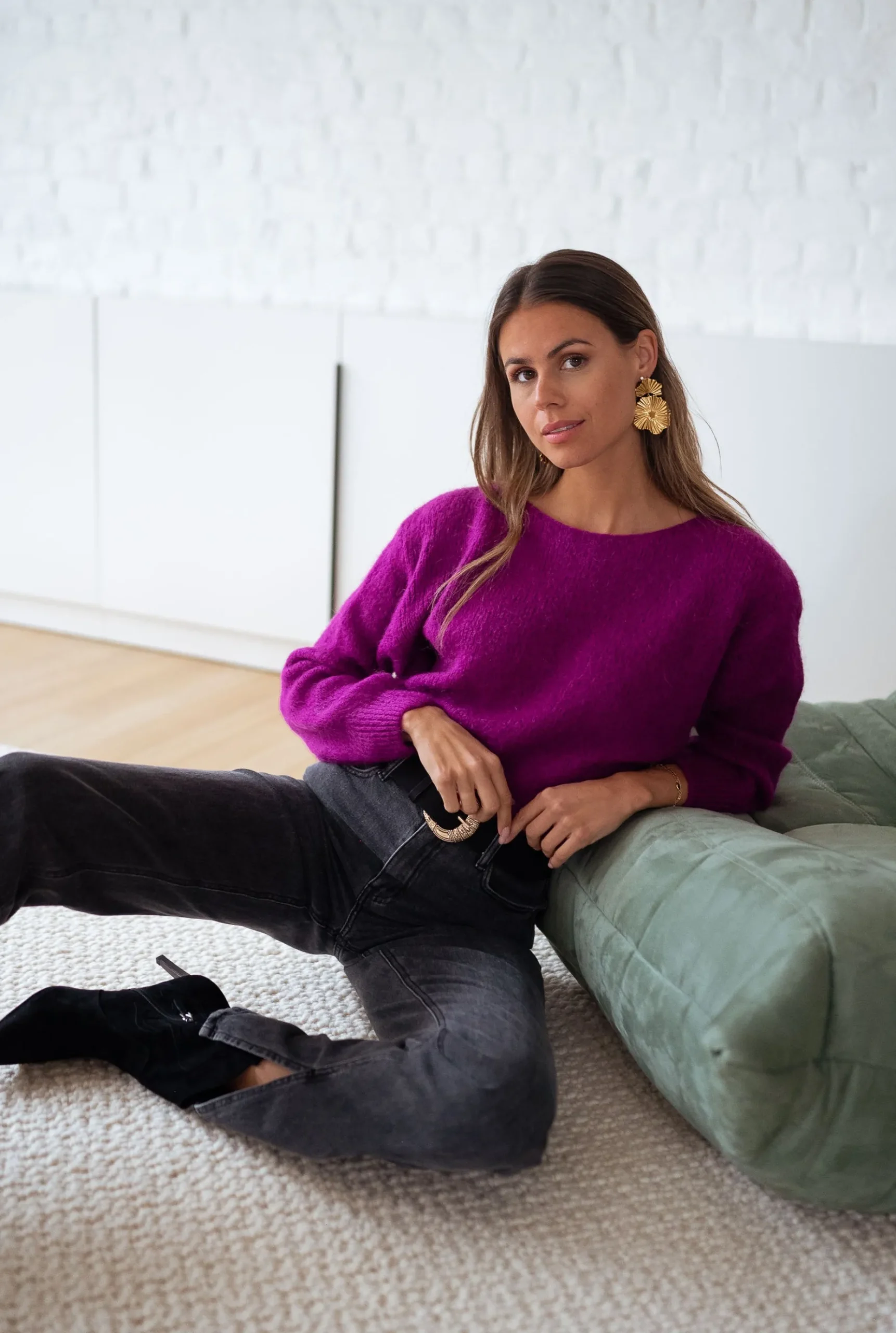 Discount Pull Lidy - mauveEasy Clothes Femme Pulls & Gilets