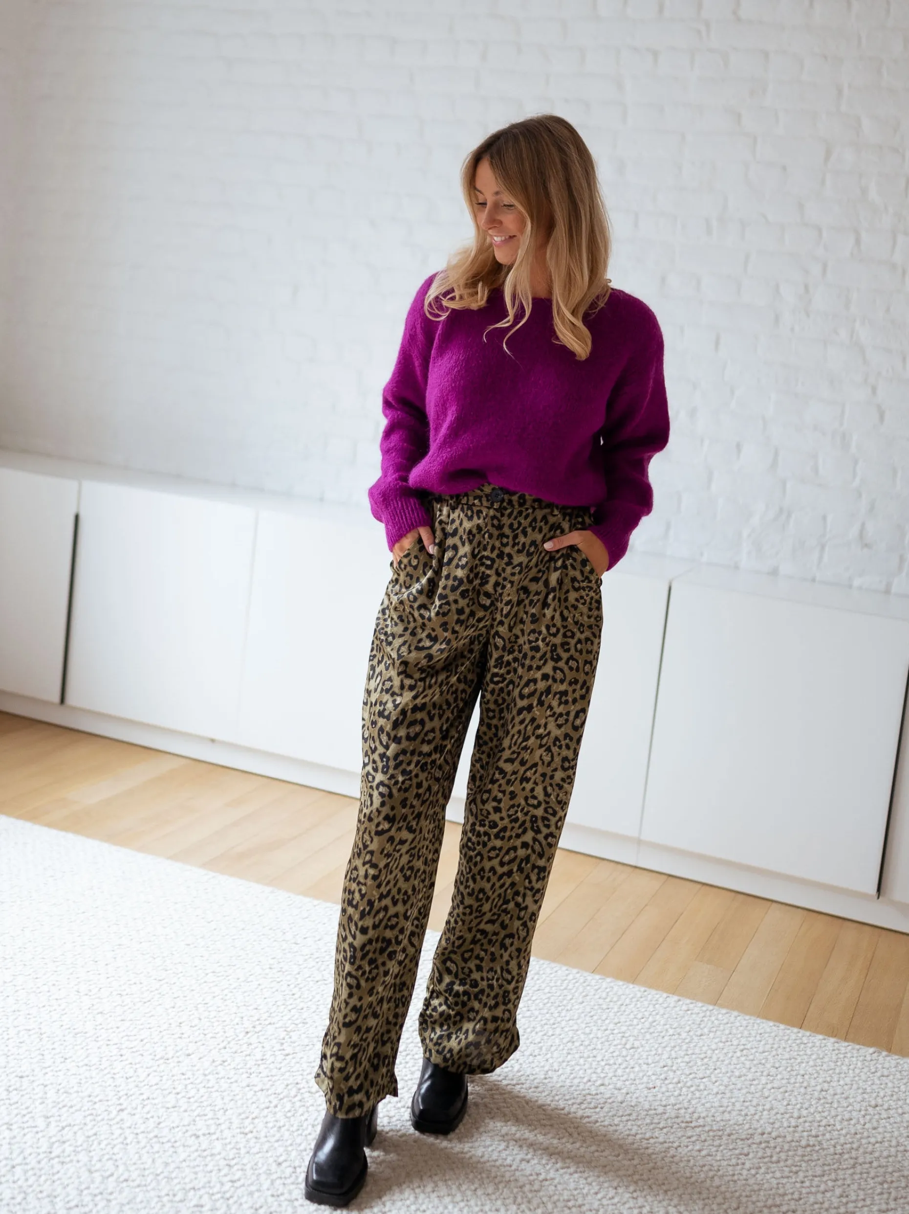 Discount Pull Lidy - mauveEasy Clothes Femme Pulls & Gilets