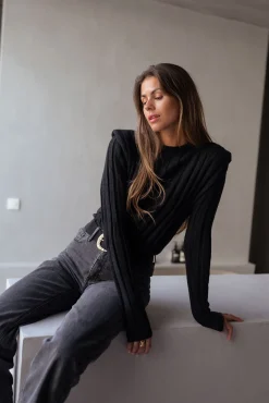 Cheap Pull Lucas - noirEasy Clothes Femme Pulls & Gilets