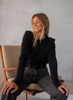 Cheap Pull Lucas - noirEasy Clothes Femme Pulls & Gilets