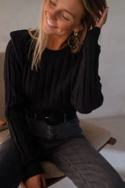 Cheap Pull Lucas - noirEasy Clothes Femme Pulls & Gilets