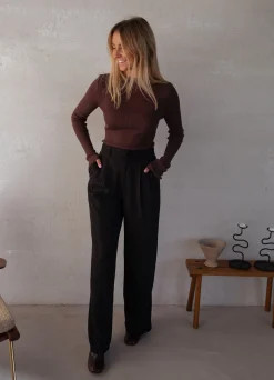 Fashion Pull Lucie - en maille fine brunEasy Clothes Femme Pulls & Gilets