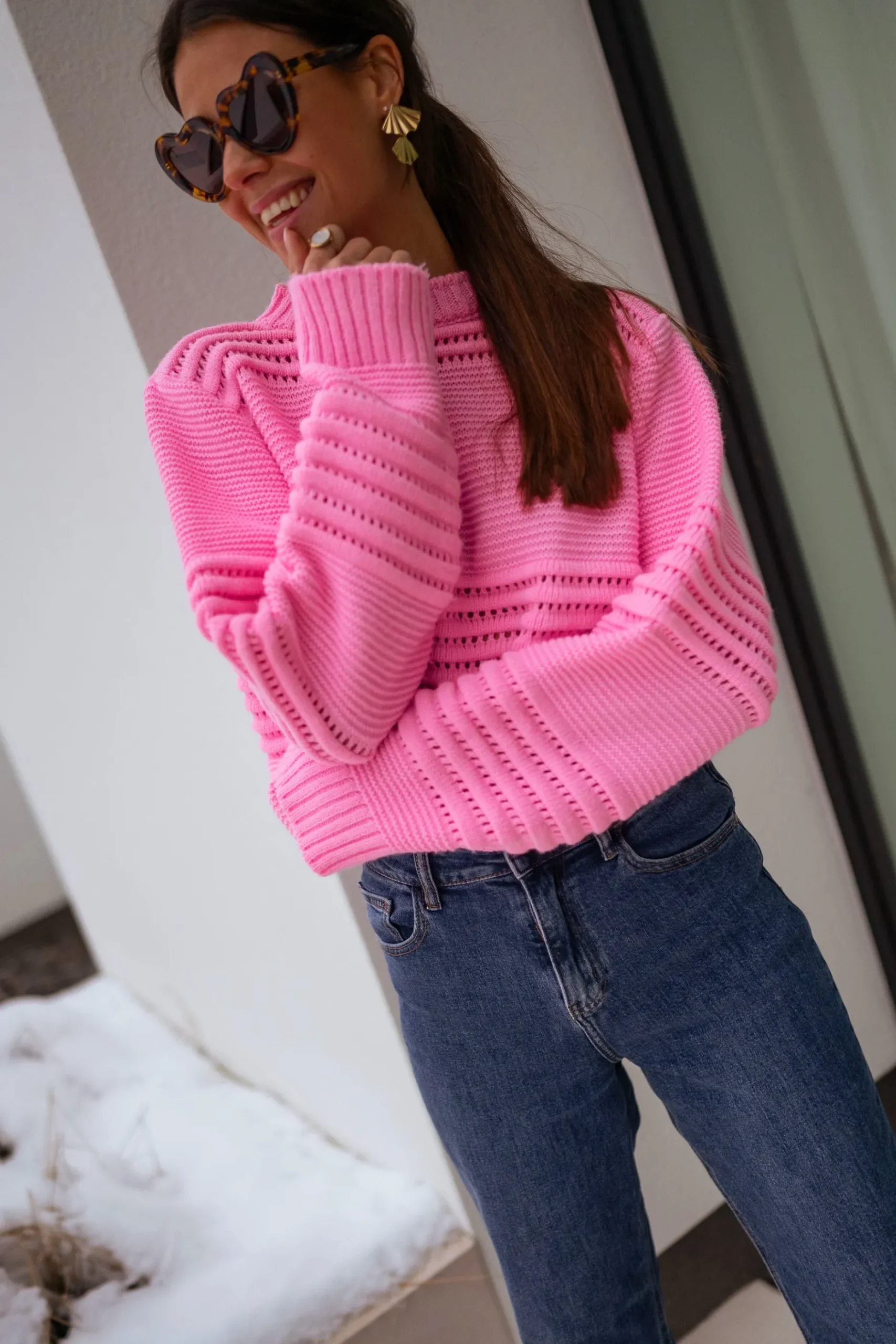 Outlet Pull Miley - roseEasy Clothes Femme Pulls & Gilets