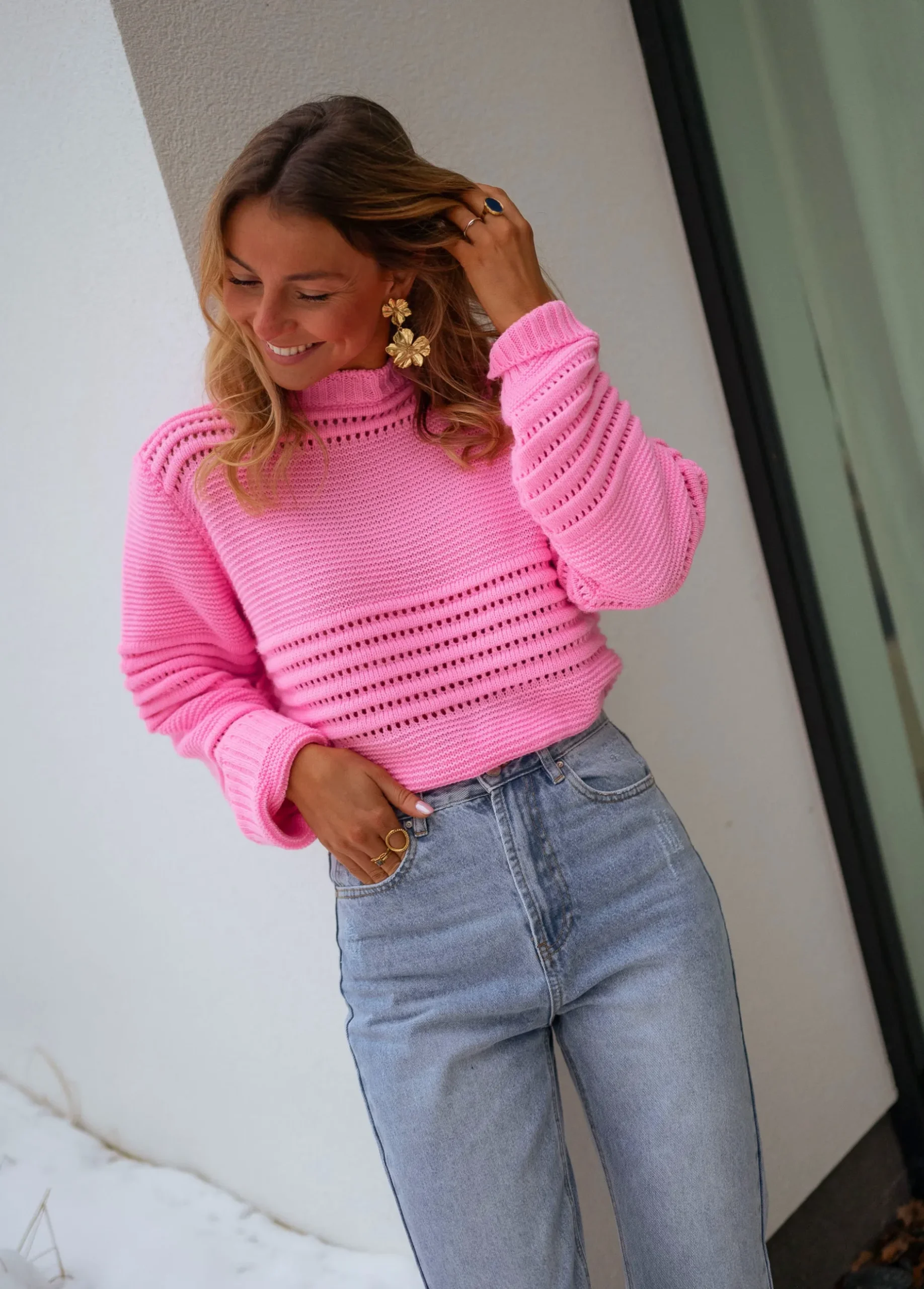 Outlet Pull Miley - roseEasy Clothes Femme Pulls & Gilets