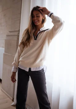 Fashion Pull Pola - écruEasy Clothes Femme Pulls & Gilets