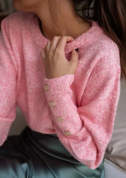 Store Pull Rubens Rose - Doux - Taille Unique - Easy Clothes Femme Pulls & Gilets