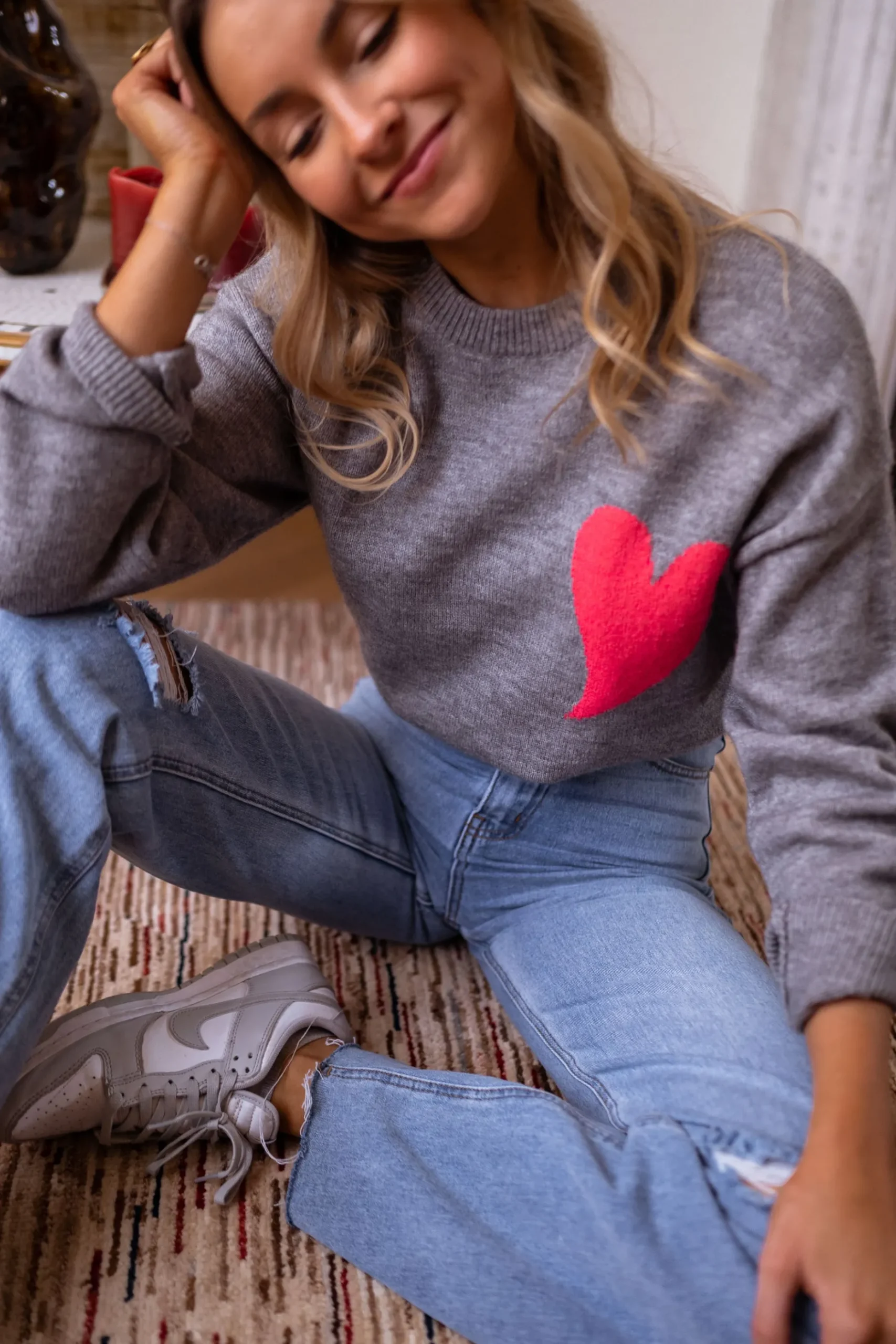 Online Pull Tina - grisEasy Clothes Femme Pulls & Gilets