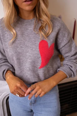 Online Pull Tina - grisEasy Clothes Femme Pulls & Gilets