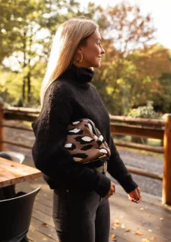 New Pull Tom - Noir - Col MontantEasy Clothes Femme Pulls & Gilets