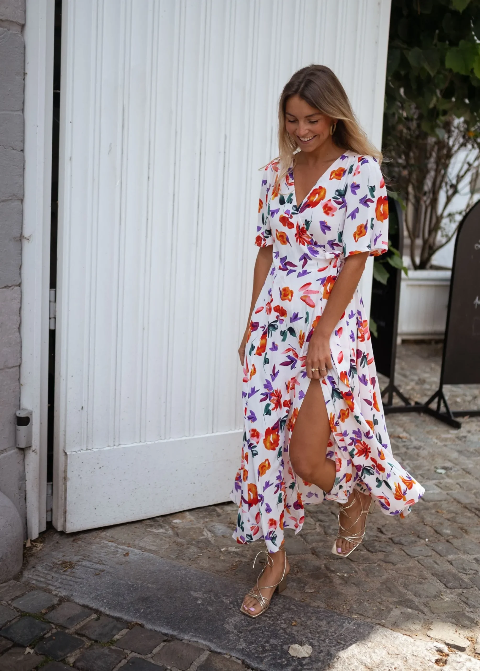 New Robe Amaria - à fleursEasy Clothes Femme Robes