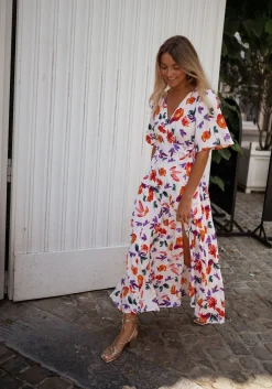 New Robe Amaria - à fleursEasy Clothes Femme Robes