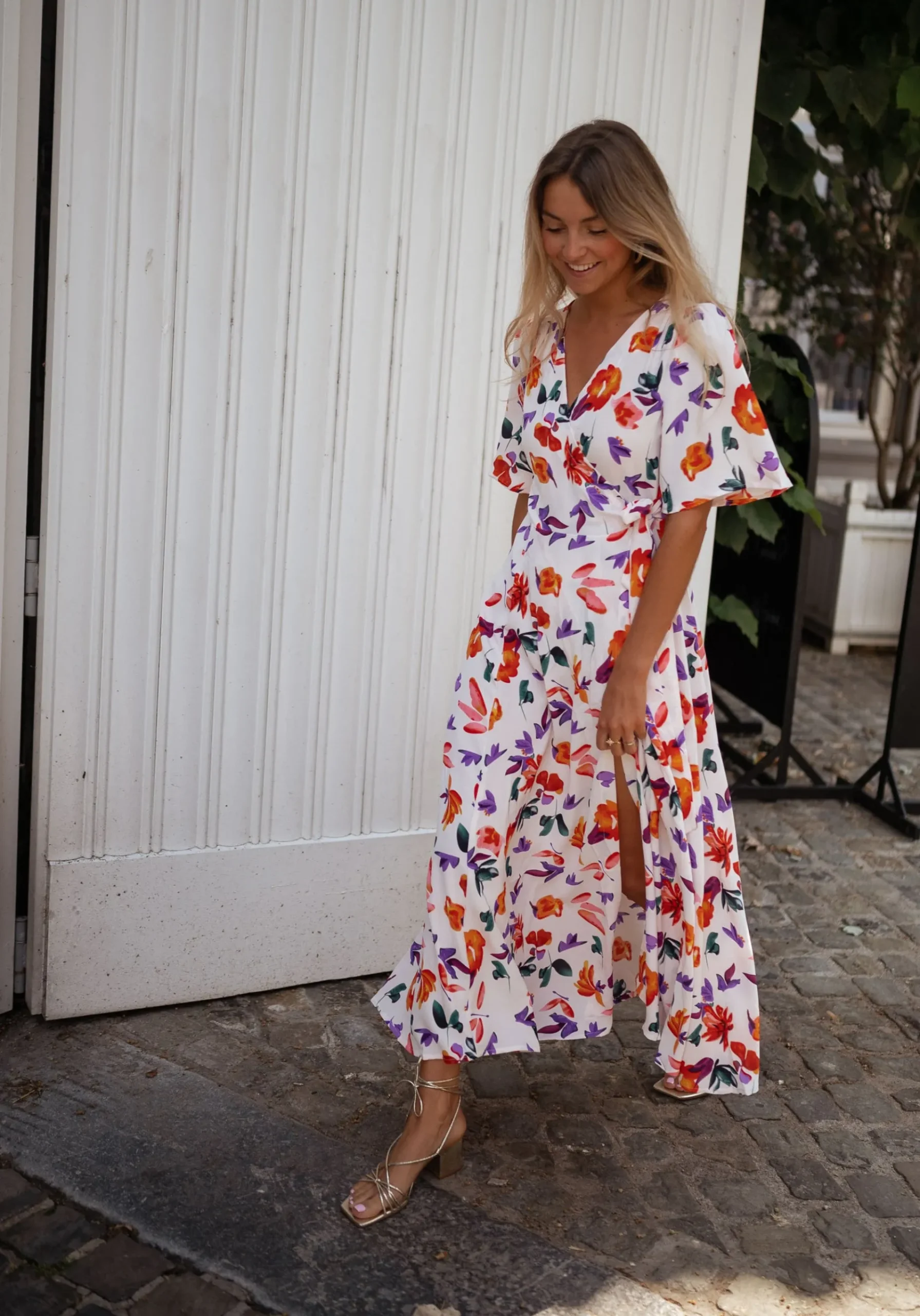 New Robe Amaria - à fleursEasy Clothes Femme Robes