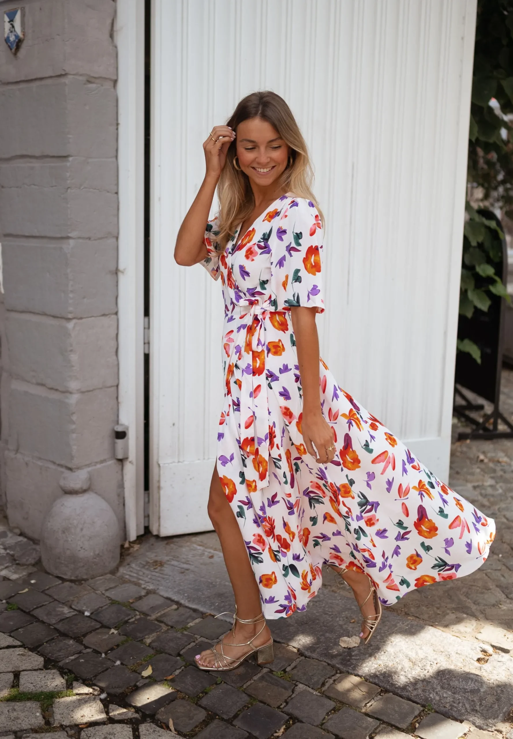 New Robe Amaria - à fleursEasy Clothes Femme Robes