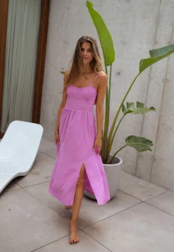 Cheap Robe Analea CREATION - mauveEasy Clothes Femme Robes