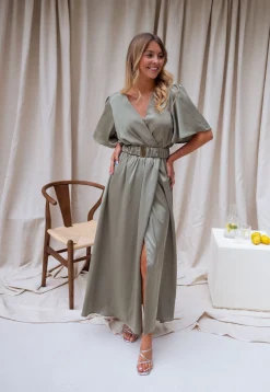 Best Sale Robe Ariana - kakiEasy Clothes Femme Robes