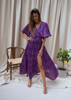 Discount Robe Ariana - rose et bleuEasy Clothes Femme Robes