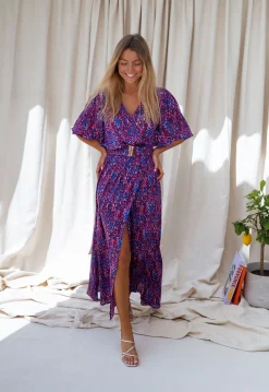 Discount Robe Ariana - rose et bleuEasy Clothes Femme Robes