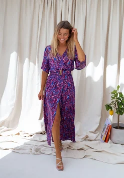 Discount Robe Ariana - rose et bleuEasy Clothes Femme Robes