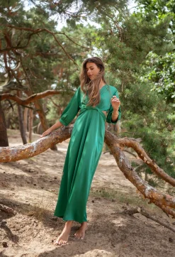 Fashion Robe Bacall - verteEasy Clothes Femme Robes