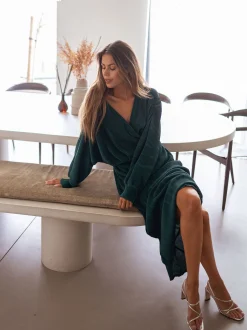 Hot Robe Clea - verteEasy Clothes Femme Robes